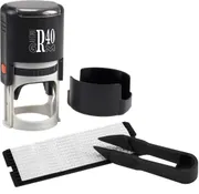 Самонаборные автоматические оснастки GRM R40 DIY КРУГЛАЯ САМОНАБОРНАЯ ПЕЧАТЬ