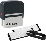 Самонаборные автоматические оснастки GRM 50 DIY 7 LINES, САМОНАБОРНЫЙ ШТАМП 7 СТРОК 69х30