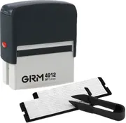 Самонаборные автоматические оснастки GRM 4912 DIY САМОНАБОРНЫЙ ШТАМП 47x18