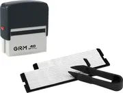 Самонаборные автоматические оснастки GRM 40 DIY 6 LINES, САМОНАБОРНЫЙ ШТАМП 6 СТРОК 59х23 мм