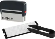 Самонаборные автоматические оснастки GRM 15 DIY САМОНАБОРНЫЙ ШТАМП 69x10 мм