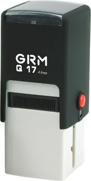 Автоматическая оснастка GRM Q 17 ШТАМП ПЛАСТИКОВЫЙ 17x17 мм