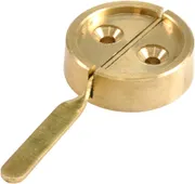 Чашка латунная ПОД ПЛАСТИЛИН С ФЛАЖКОМ диаметр 20, 24 мм