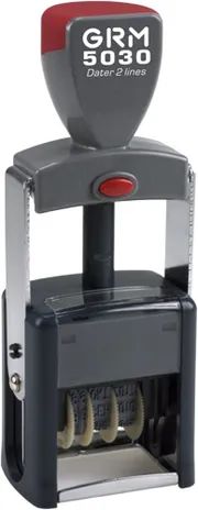 Автоматическая оснастка GRM 5030 ДАТЕР МЕТАЛЛИЧЕСКИЙ 43x26