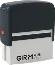 Автоматическая оснастка GRM 4926 ШТАМП ПЛАСТИКОВЫЙ 76x37 мм