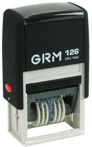 GRM 126 нумератор 6 разрядов 3 мм