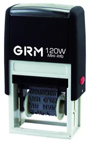 GRM 120/W рус. Штамп с 12 бухгалтерскими терминами