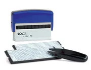 Автоматическая оснастка COLOP PRINTER 15 SET самонаборный штамп 2 строки 1 кассета 69х10 мм