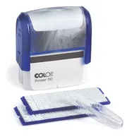 Colop Printer 50 Set автоматическая оснастка Самонаборный Штамп 8 строк 2 кассеты 69х30 мм