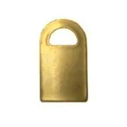 Номерок латунный 70х40мм