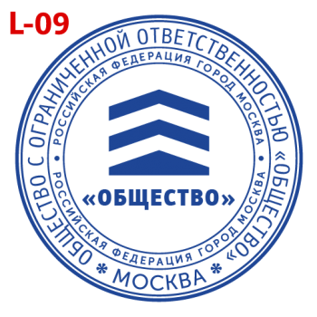 С логотипом макет #9 — образец оттиска